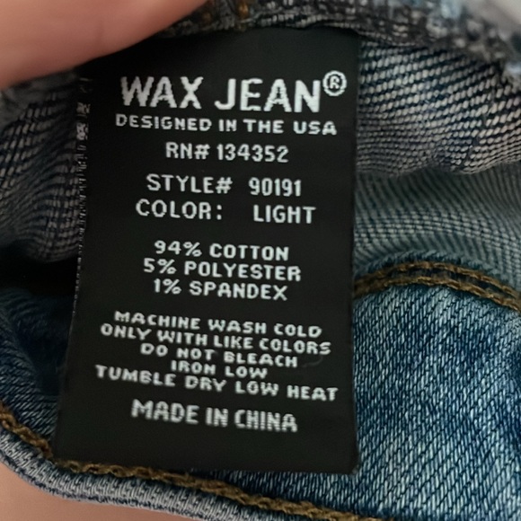 Size 1 Ripped Skinny Jeans Medium Wash - Picture 6 of 6